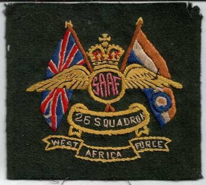 Ben Jooste 07. 26 Sqn Cloth Badge